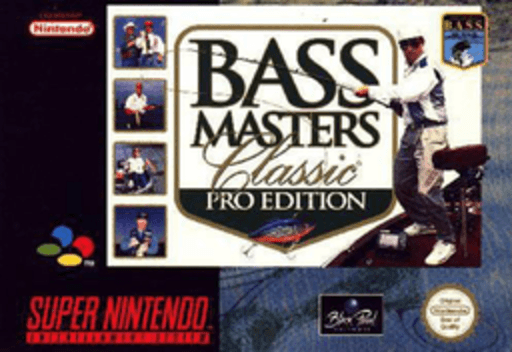 Bass Masters Classic Pro Edition box art for Super Nintendo